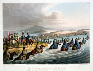 Truppe francesi che invadono la Russia, 1812-1817 da Matthew Dubourg