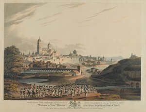 Marcia dei prigionieri francesi a Salamanca dopo la battaglia, 1812 da Matthew Dubourg
