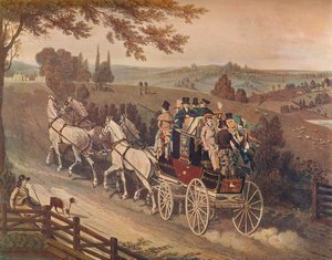 Diligenza, 1822 da Matthew Dubourg