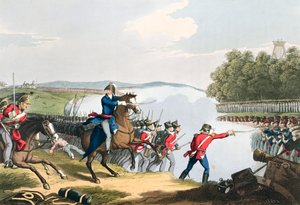 La battaglia di Waterloo decisa dal duca di Wellington da Matthew Dubourg