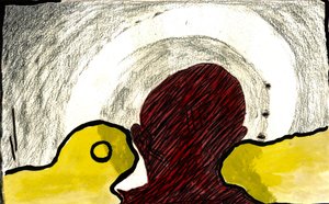 Whisper, 2021 (acquerello, pastello) da Matthew Hilton