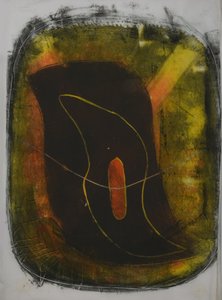 tabla due, 2020 (linoleografia) da Matthew Hilton