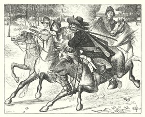 La fuga del cavaliere (incisione)