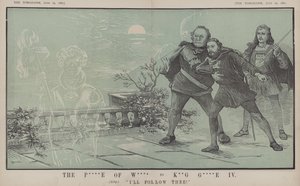 Il Principe di Galles, a Re Giorgio IV: Ti seguirò! da Matthew