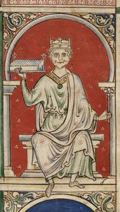 Re Guglielmo il Rosso dalla Historia Anglorum, Chronica majora