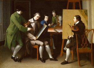 La Scuola Americana, 1765 da Matthew Pratt