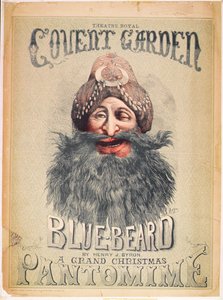 Poster per una pantomima di Natale di 