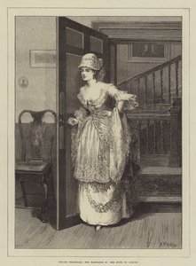 Teatrali privati, Miss Hardcastle in She Stoops to Conquer da Matthew White Ridley