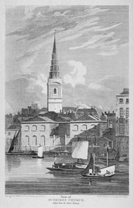 Chiesa di St Bride, Fleet Street, Città di Londra