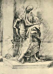 Santa Dorotea con cesto di fiori da Matthias Gruenewald