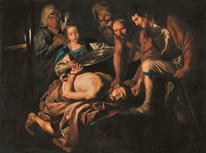 La decapitazione di San Giovanni Battista, ca 1640-1645
