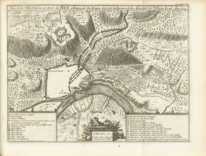 Assedio di Huy, 1705 da Matthijs Pool (possibly)
