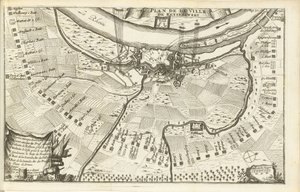 Assedio di Keizersweerd, 1702 da Matthijs Pool (possibly)
