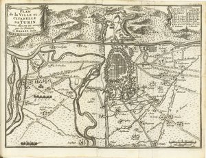 Assedio di Torino, 1706 da Matthijs Pool (possibly)