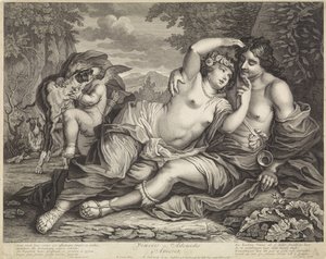 Venere e Adone da Matthijs Pool