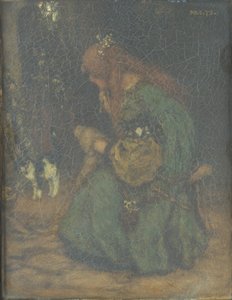 Reverie, 1875 da Matthys Maris