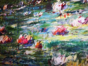 Il vivace stagno delle ninfee da Matthys Moss