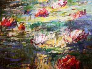 Ninfee dai colori vivaci da Matthys Moss