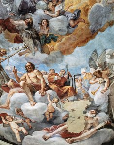 Paradiso (dettaglio) da Mattia (1613 99) Preti