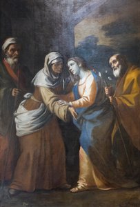 Visitazione da Mattia (1613 99) (attr.to) Preti