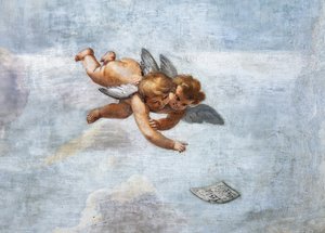 Concerti di angeli (dettaglio) da Mattia (1613 99) Preti