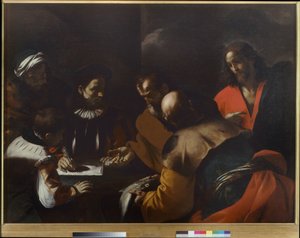 San Pietro che paga il tributo da Mattia Preti