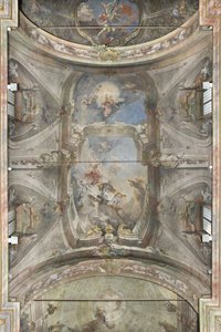 Soffitto della navata da Mattia Bortoloni
