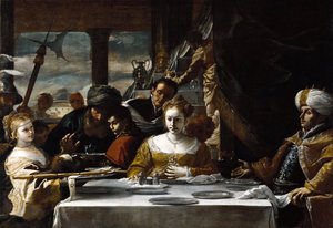 Festa di Erode da Mattia Preti