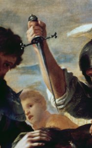 Il banchetto di Assalonne (dettaglio) da Mattia Preti