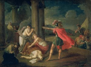La morte di Camilla, sorella di Orazio, 1787