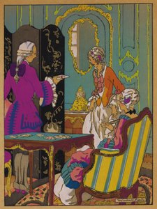 Illustrazione per Histoire de Manon Lescaut da Maurice Berty