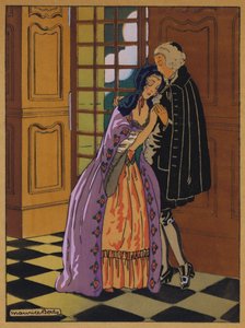 Illustrazione per Histoire de Manon Lescaut da Maurice Berty
