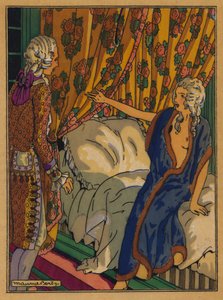 Illustrazione per Le relazioni pericolose di Choderlos De Laclos da Maurice Berty