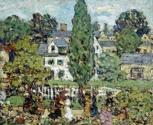 Passeggiata pomeridiana, estate da Maurice Brazil Prendergast
