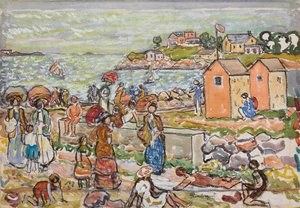 Bagnanti e passeggiatori, c.1919