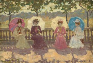 Nel parco, Parigi, 1891