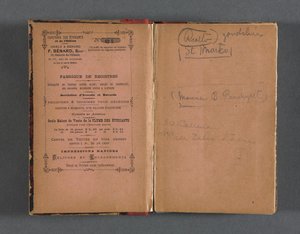 Taccuino italiano, 1898-1899