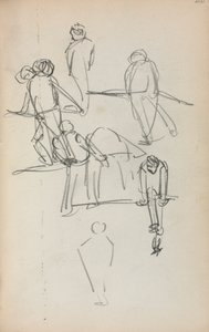 Taccuino italiano: Figure pagina 200 da Maurice Brazil Prendergast