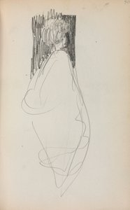 Taccuino italiano: donna in piedi pagina 50, 1898-1899