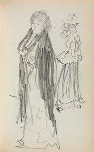 Taccuino Italiano: Due Donne in Piedi pagina 129 da Maurice Brazil Prendergast