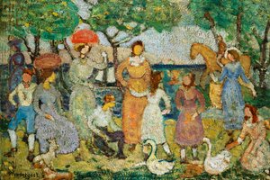 Passeggiata #2 da Maurice Brazil Prendergast