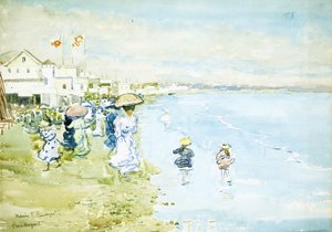 Revere Beach, Boston da Maurice Brazil Prendergast
