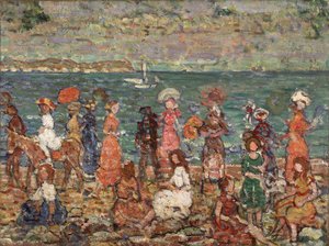 Spiaggia da Maurice Brazil Prendergast