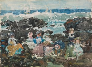 Surf, Cohasset da Maurice Brazil Prendergast