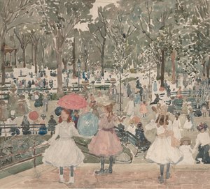 Il Mall, Central Park, 1900-1903