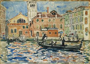 Venezia, c.1909 da Maurice Brazil Prendergast