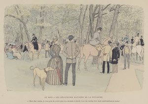 Illustrazione per Paris Brillant da Maurice Charles Mathieu Bonvoisin