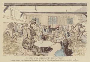 Illustrazione per Paris Brillant da Maurice Charles Mathieu Bonvoisin