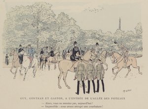 Illustrazione per Paris Brillant da Maurice Charles Mathieu Bonvoisin