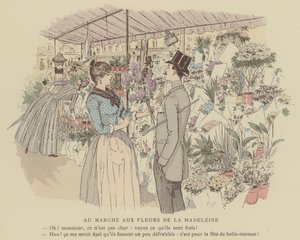 Illustrazione per Paris Brillant da Maurice Charles Mathieu Bonvoisin